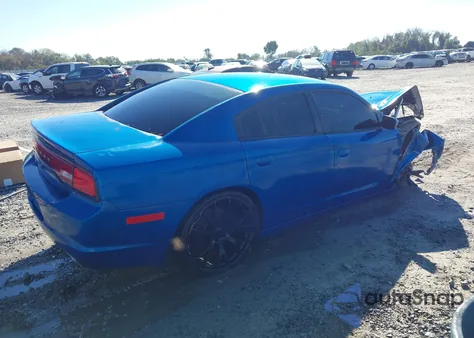 2012 Dodge Charger Police из США, поврежденный, VIN 2C3CDXAT0CH163593